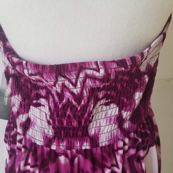 Bisou Bisou - Michele Mombot Purple tie dye maxi dress, Size:10 - Picture 7 of 9